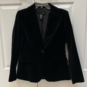 NY & Company velour feel blazer.